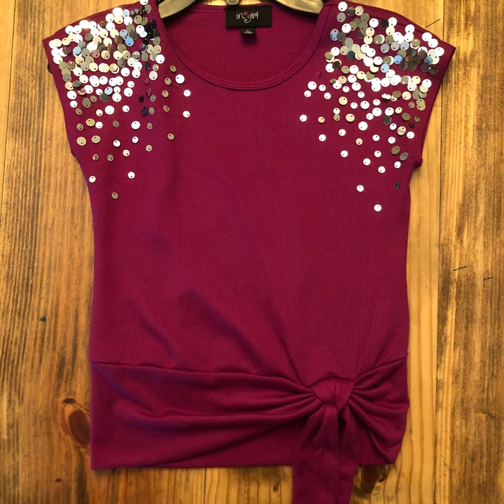 I.N. Girl Top, Size Small 7-8)